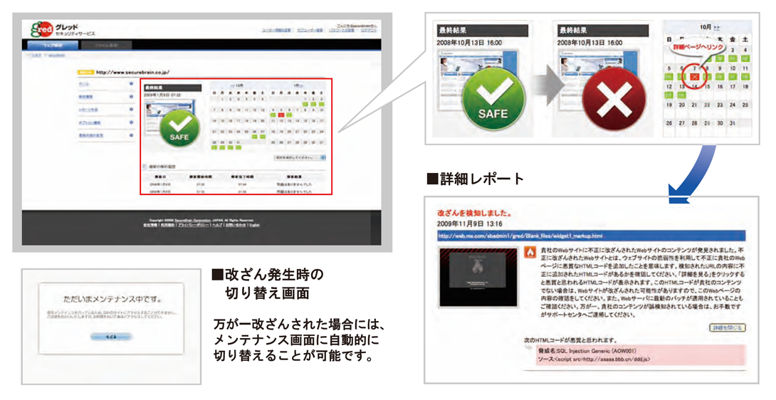 GRED Web改ざんチェック機能概要